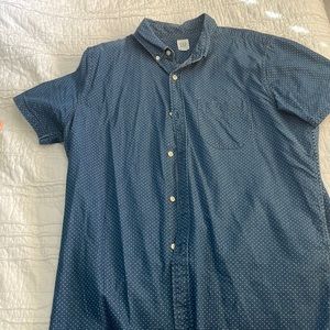 Gap Short Sleeve Denim shirt